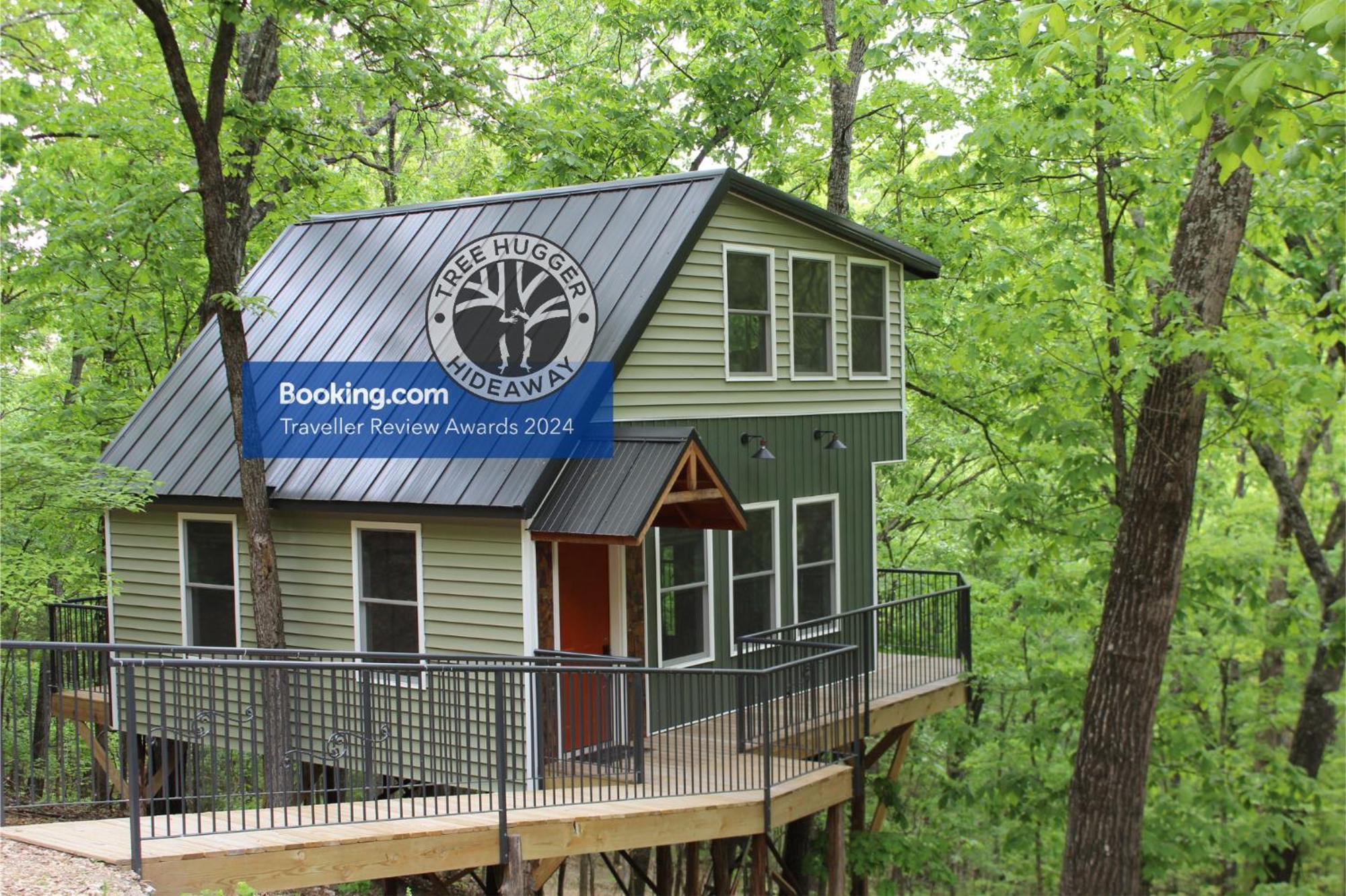 Secluded Treehouse In The Woods - Tree Hugger Hideaway Villa Branson Exteriör bild